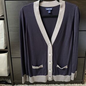 Chase Bank cardigan sweater